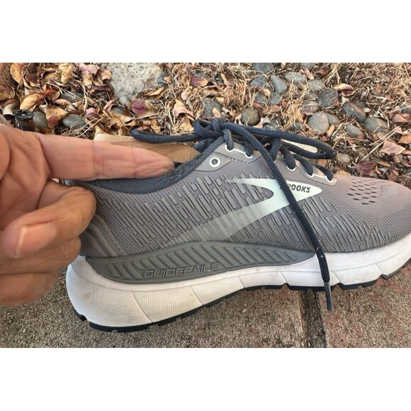Brooks Women's Addiction GTS 15 Grey/ / Aqua Womens Running Shoes 8 XWide - Picture 13 of 16